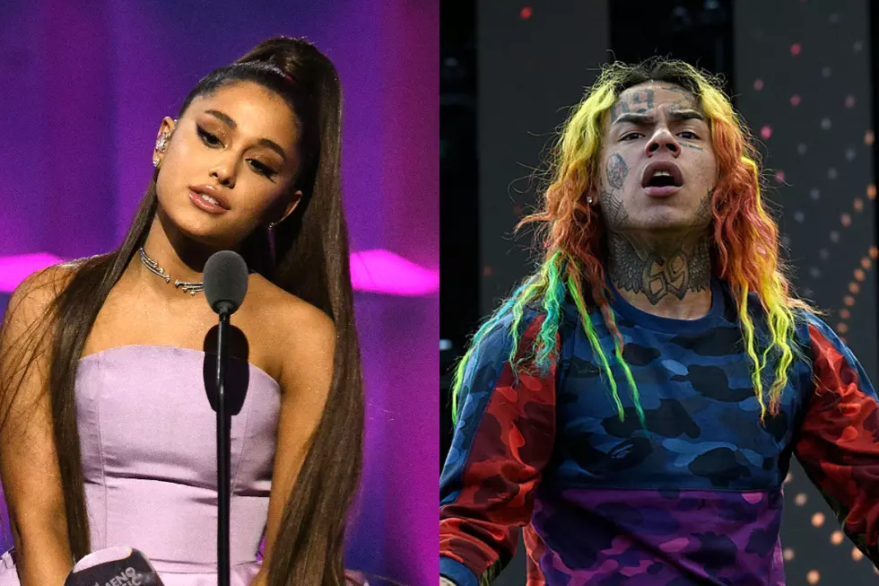 Ariana Grande Addresses 6ix9ine's Claim She Cheated For No. 1