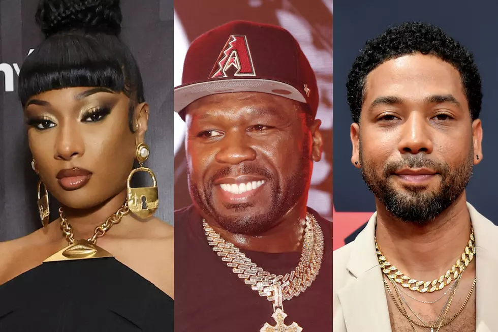 50 Cent Posts Meme of Megan Changing Into Jussie Smollett