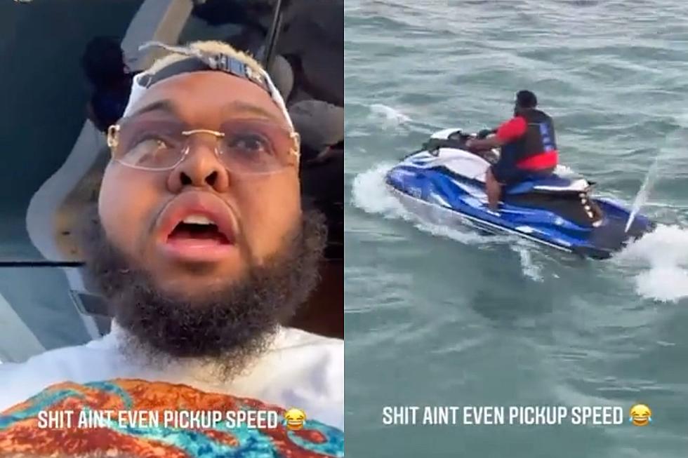 Comedian Druski Roasts Rod Wave's Jet Ski Ride - Watch